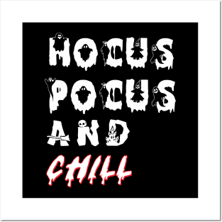 Magical Relaxation: Hocus Pocus and Chill Posters and Art